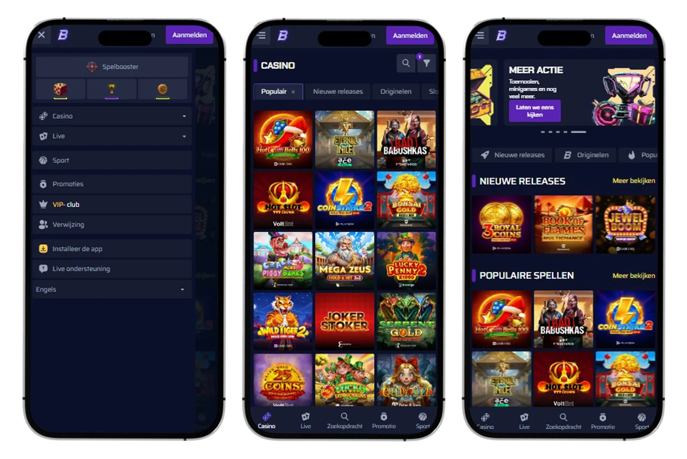 Betory Casino Mobiele versie en app