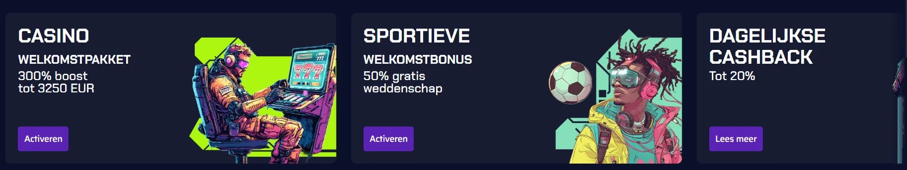 Betory Casino Bonussen