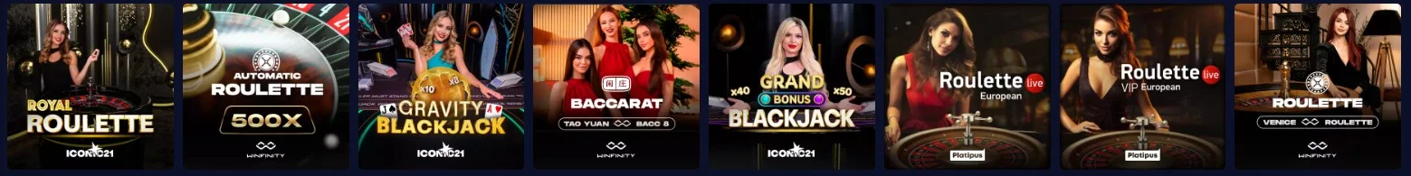 Betory Casino Live casino