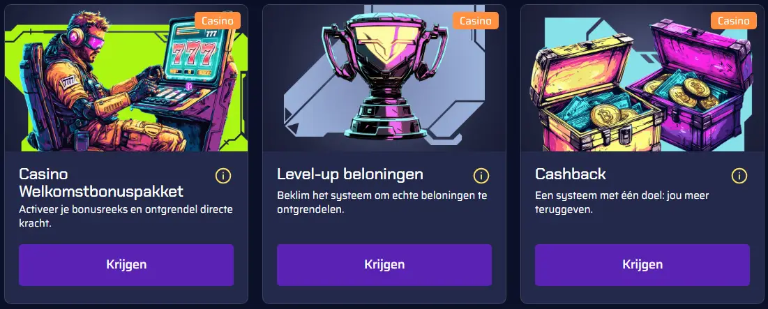 Betory Casino Bonussen